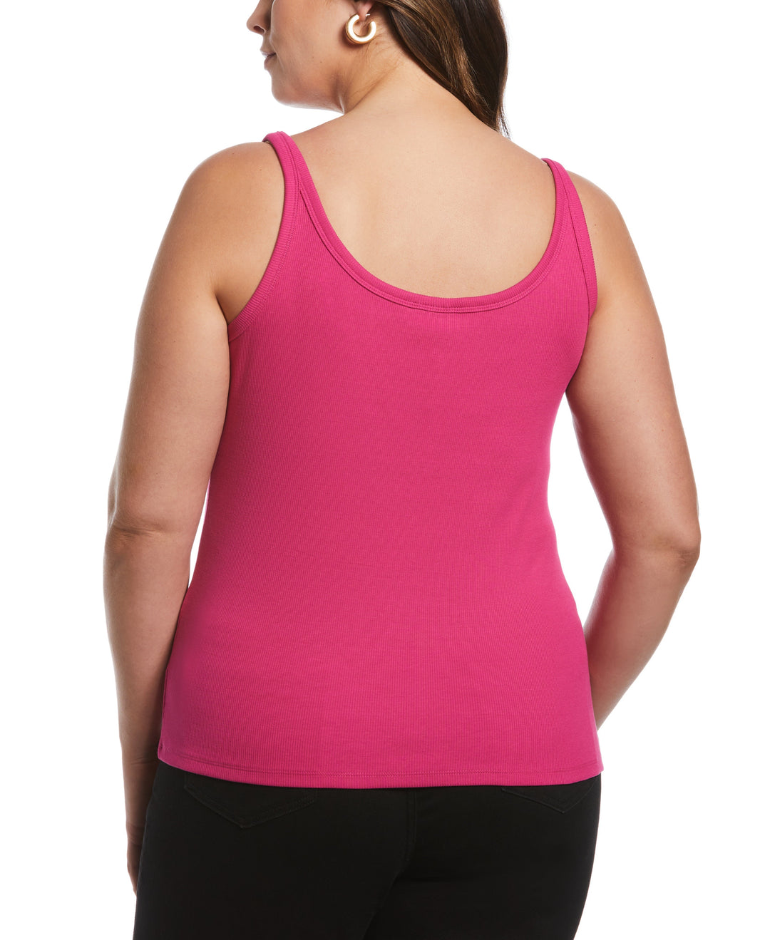 Ribbed Tank Top (Cosmo Pink) 