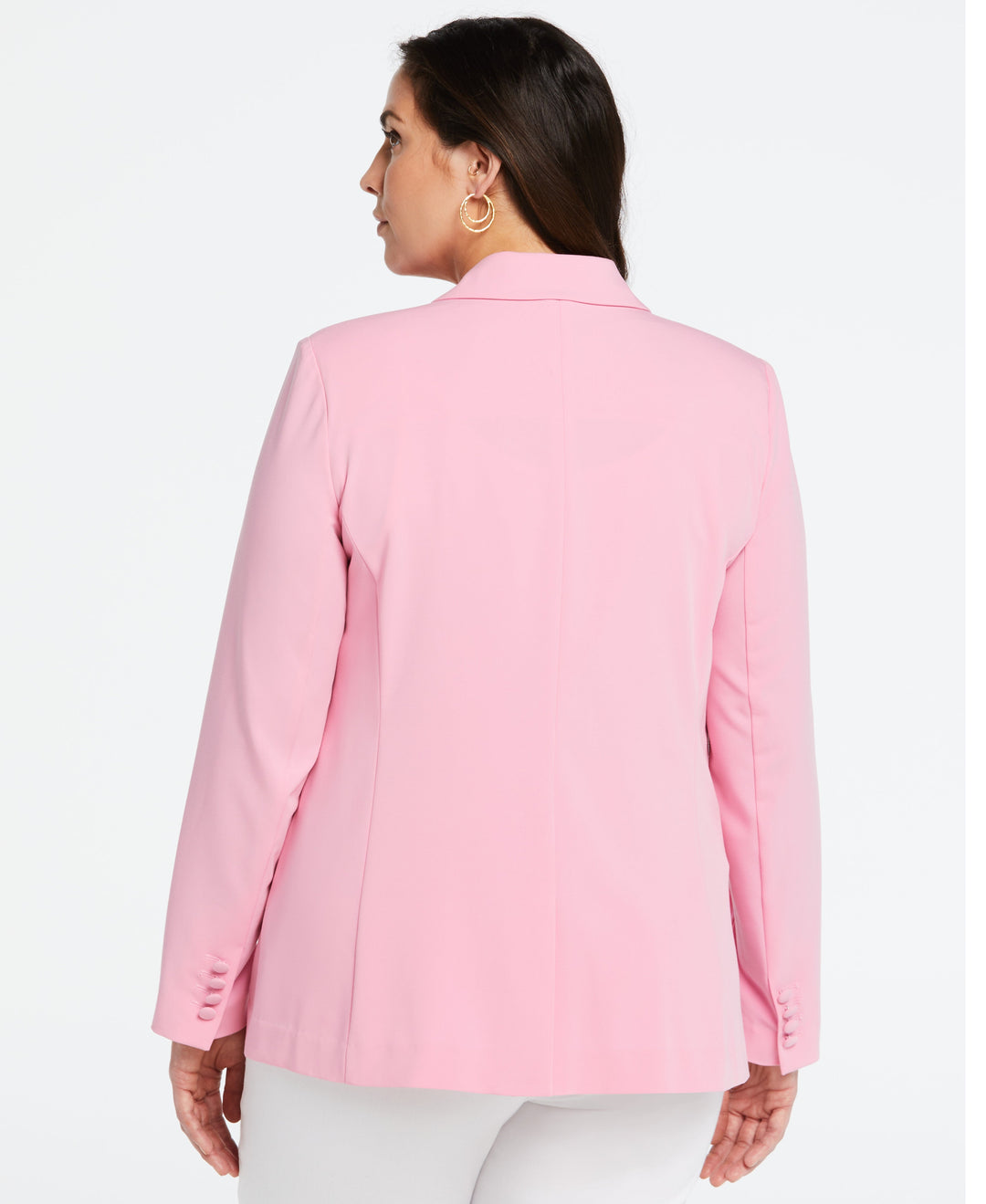 Single Breasted Blazer (Begonia Pink) 
