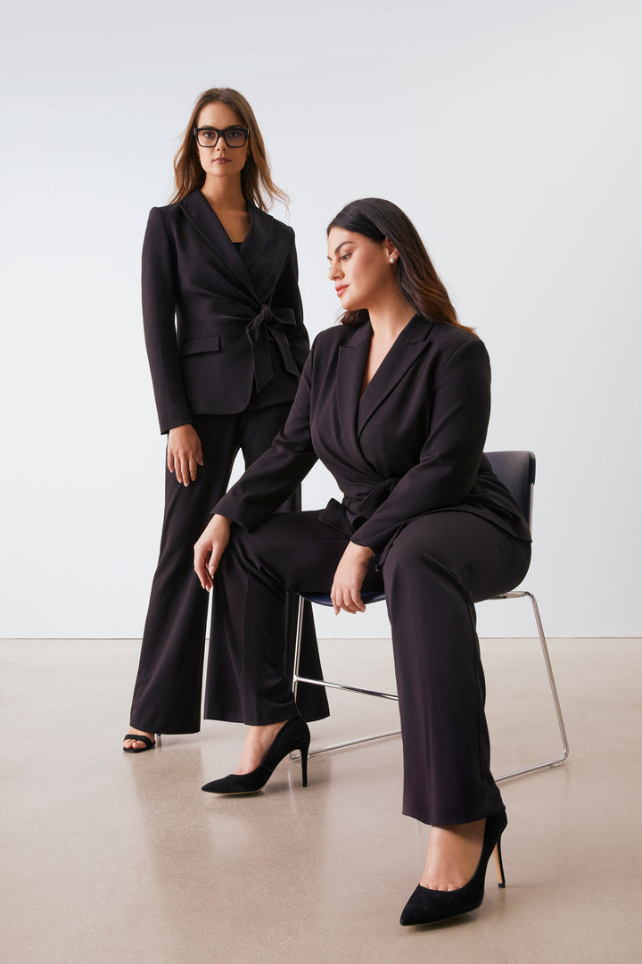 Wide Leg Pant (Black)