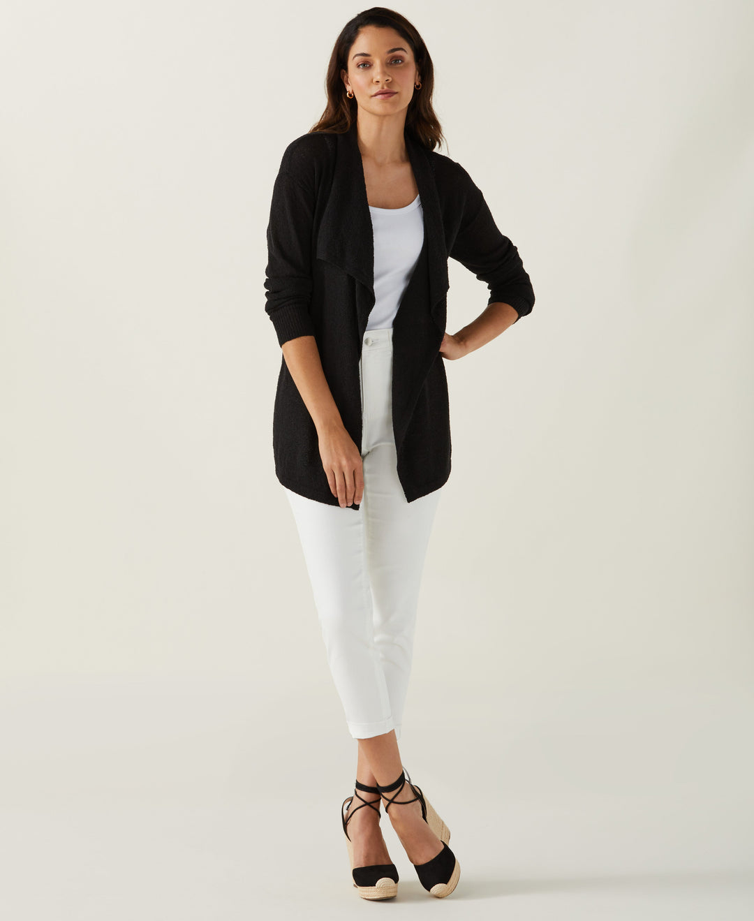 Ribbed Tank Top (White) 