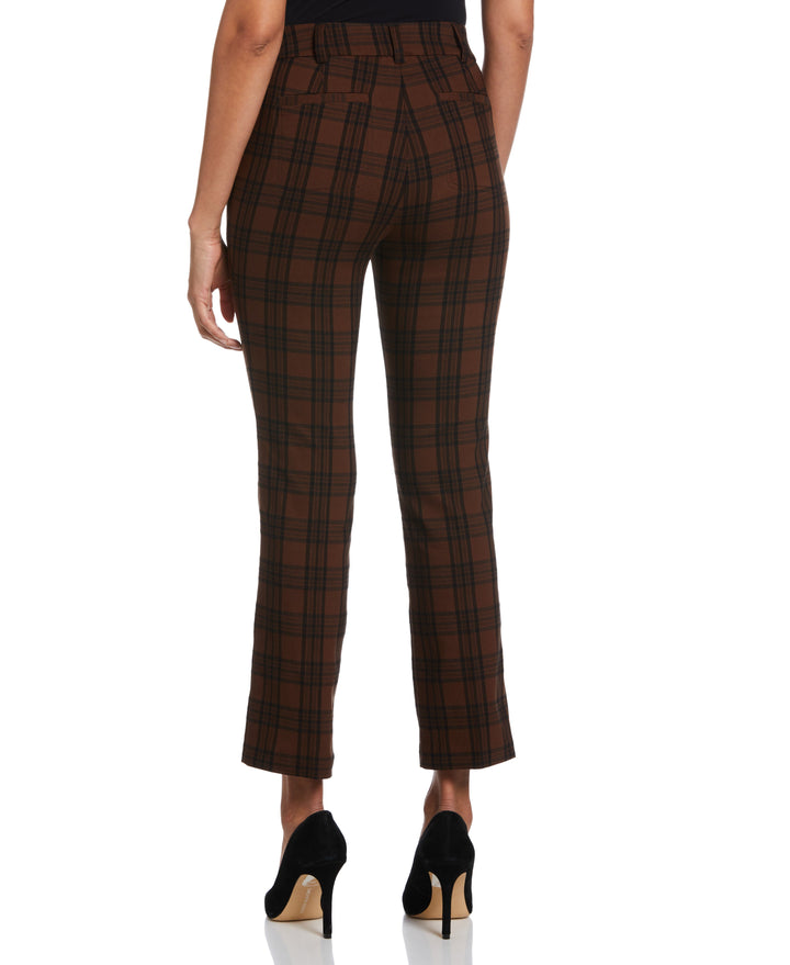 Slim Straight Pant with Welt Pocket Detail (Bronze Brown) 