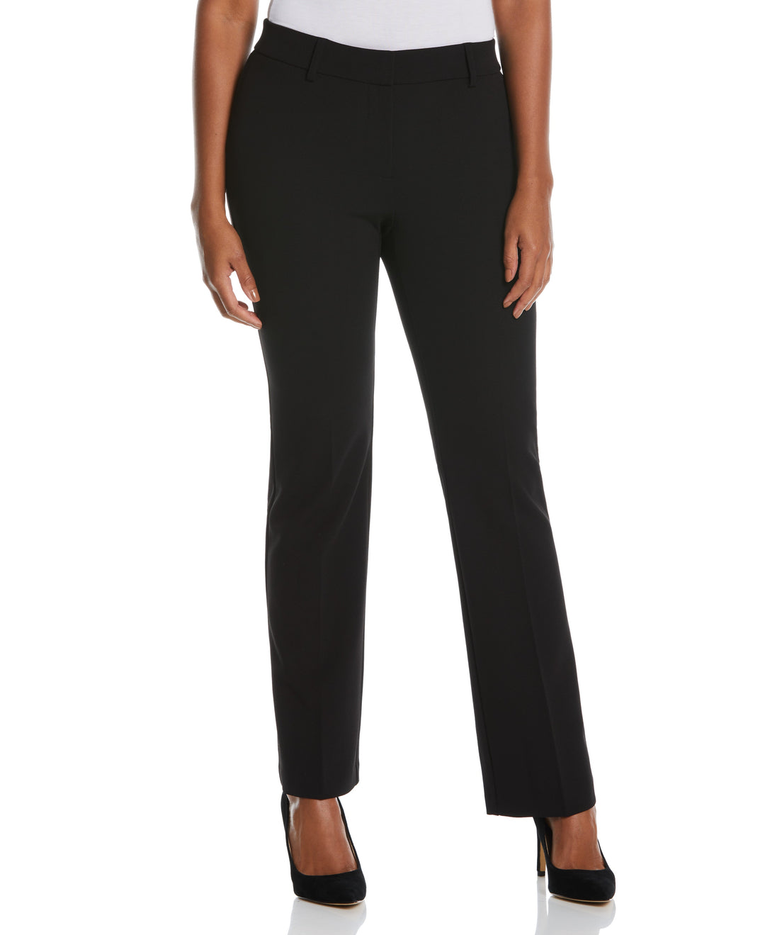 STRETCH CREPE PANT - CLASSIC FIT (Black)