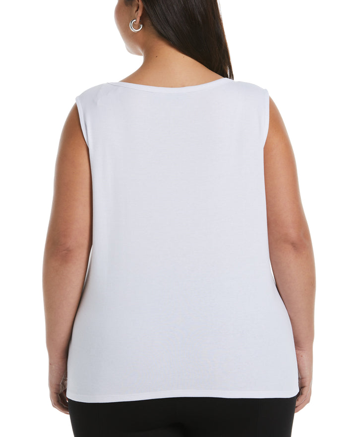 Tank Top with Hardware (White) 