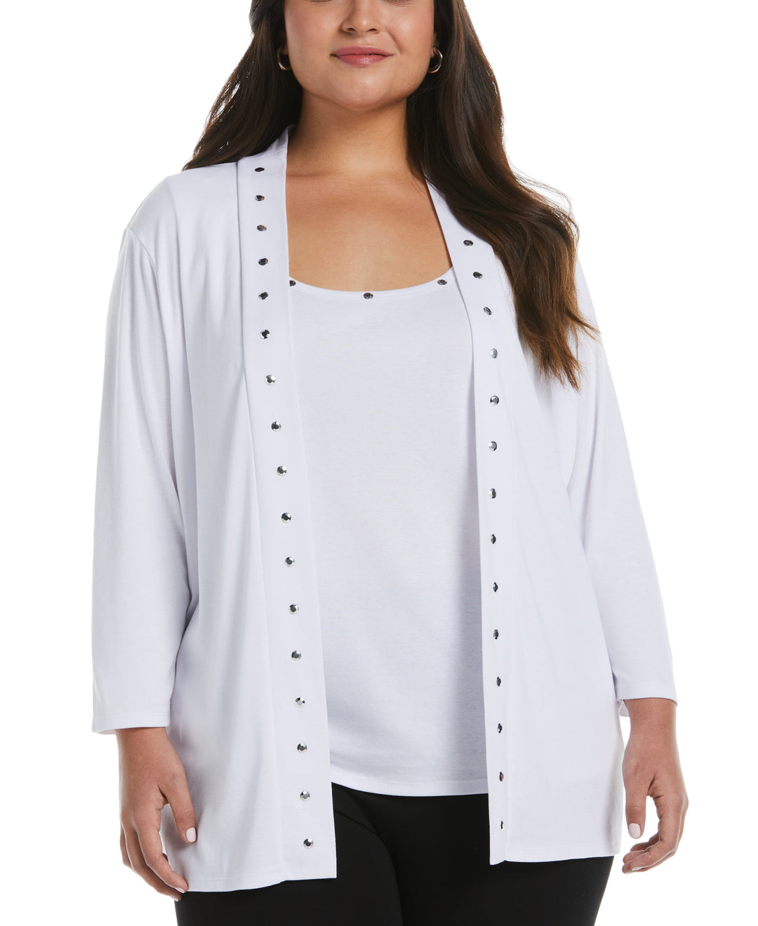 Tank Top with Hardware (White) 