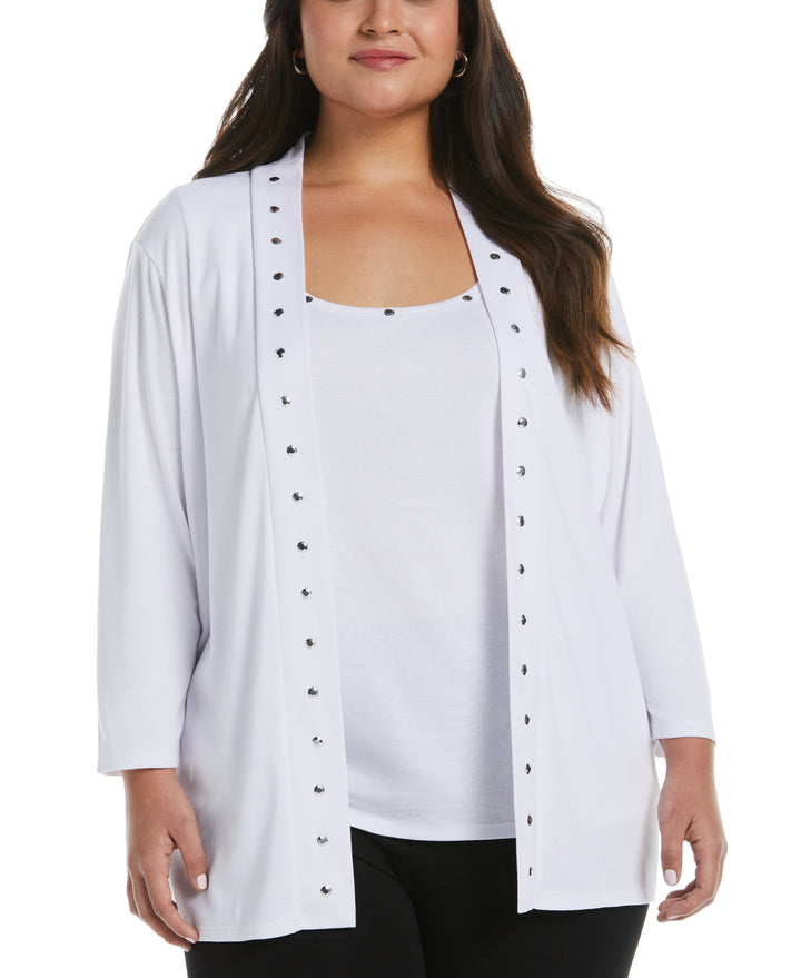 Tank Top with Hardware (White) 